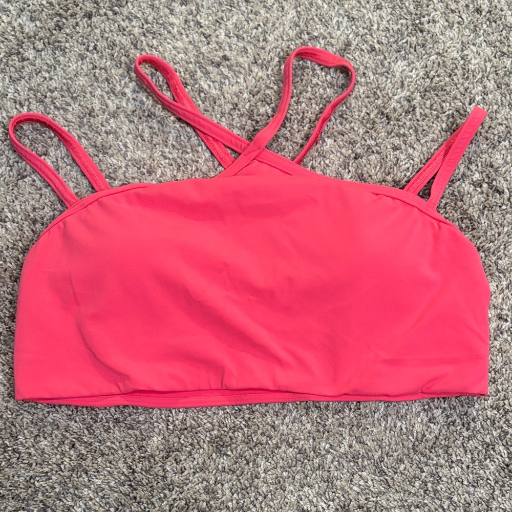 lululemon athletica Vibrant Pink Sports Bra